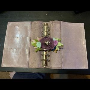 Personal wide foxy fix planner in French lavender